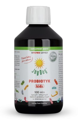 PROBIOTYK DLA DZIECI OD 3 ROKU ŻYCIA BEZGLUTENOWY BIO 300 ml - JOY DAY JOY DAY (napoje probiotyczne)
