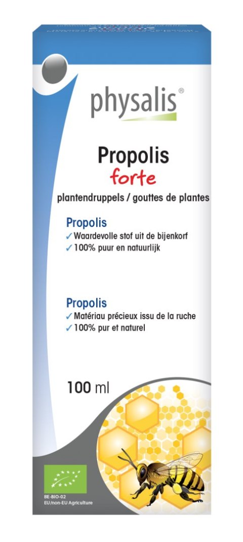 PROPOLIS FORTE EKSTRAKT W KROPLACH BIO 100 ml - PHYSALIS PHYSALIS (olejki eteryczne, suplementy) PROPOLIS FORTE EKSTRAKT W KROPLACH BIO 100 ml - PHYSALIS PHYSALIS (olejki eteryczne, suplementy)