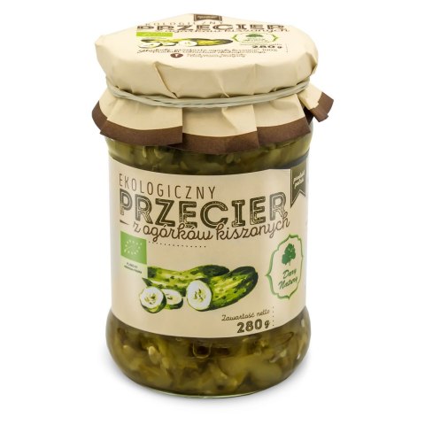 PRZECIER Z OGÓRKÓW KISZONYCH BIO 280 g - DARY NATURY DARY NATURY - inne