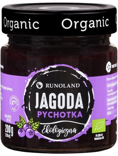 PYCHOTKA JAGODA BIO 200 g - RUNOLAND RUNOLAND (grzyby, zupy, przetwory) PYCHOTKA JAGODA BIO 200 g - RUNOLAND RUNOLAND (grzyby, zupy, przetwory)