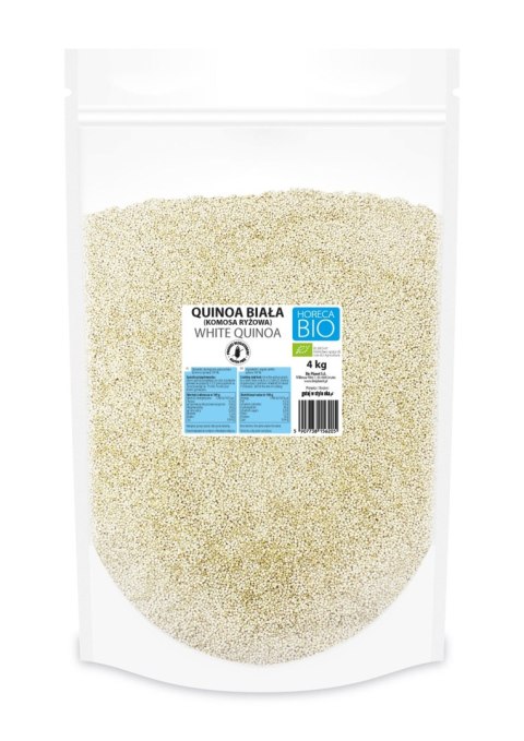 QUINOA BIAŁA (KOMOSA RYŻOWA) BEZGLUTENOWA BIO 4 kg - HORECA (BIO PLANET) HORECA BIO - pozostałe QUINOA BIAŁA (KOMOSA RYŻOWA) BEZGLUTENOWA BIO 4 kg - HORECA (BIO PLANET) HORECA BIO - pozostałe