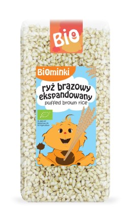 RYŻ BRĄZOWY EKSPANDOWANY BIO 75 g - BIOMINKI BIOMINKI (przekąski dla dzieci, kaszki)