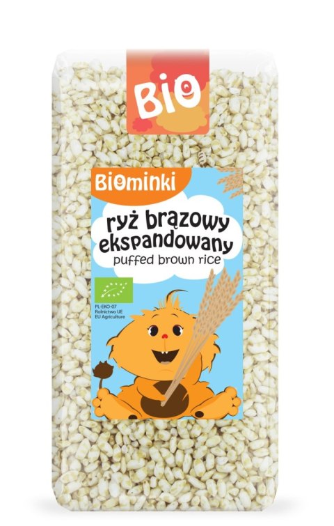 RYŻ BRĄZOWY EKSPANDOWANY BIO 75 g - BIOMINKI BIOMINKI (przekąski dla dzieci, kaszki) RYŻ BRĄZOWY EKSPANDOWANY BIO 75 g - BIOMINKI BIOMINKI (przekąski dla dzieci, kaszki)