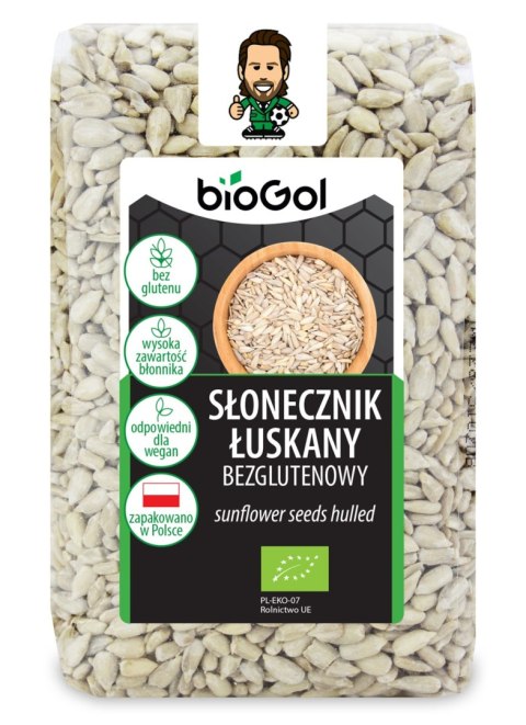 SŁONECZNIK ŁUSKANY BEZGLUTENOWY BIO 350 g - BIOGOL BIOGOL (produkty śniadaniowe, przekąski bez cukru) SŁONECZNIK ŁUSKANY BEZGLUTENOWY BIO 350 g - BIOGOL BIOGOL (produkty śniadaniowe, przekąski bez cukru)