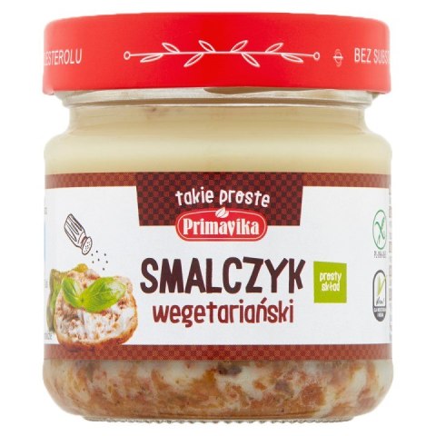 SMALCZYK WEGAŃSKI BEZGLUTENOWY 160 g - PRIMAVIKA PRIMAVIKA (przetwory i pasty vege) SMALCZYK WEGAŃSKI BEZGLUTENOWY 160 g - PRIMAVIKA PRIMAVIKA (przetwory i pasty vege)