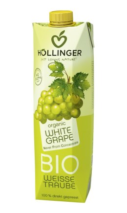 SOK Z BIAŁYCH WINOGRON NFC BIO 1 L - HOLLINGER HOLLINGER (soki, nektary, napoje, syropy)