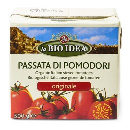SOS POMIDOROWY PASSATA BIO 500 g (KARTON) - LA BIO IDEA LA BIO IDEA (makarony, strączkowe,sosy pomidorowe)