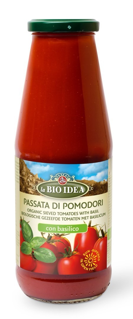 SOS POMIDOROWY PASSATA Z BAZYLIĄ BIO 680 g - LA BIO IDEA LA BIO IDEA (makarony, strączkowe,sosy pomidorowe) SOS POMIDOROWY PASSATA Z BAZYLIĄ BIO 680 g - LA BIO IDEA LA BIO IDEA (makarony, strączkowe,sosy pomidorowe)