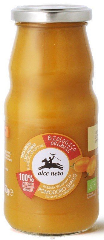 SOS POMIDOROWY PASSATA (Z POMIDORÓW ŻÓŁTYCH) BIO 350 g - ALCE NERO ALCE NERO (włoskie produkty) SOS POMIDOROWY PASSATA (Z POMIDORÓW ŻÓŁTYCH) BIO 350 g - ALCE NERO ALCE NERO (włoskie produkty)