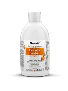 SUPLEMENT DIETY NA WŁOSY, SKÓRĘ I PAZNOKCIE W PŁYNIE BEZGLUTENOWY 500 ml - PHARMOVIT PHARMOVIT (suplementy diety)