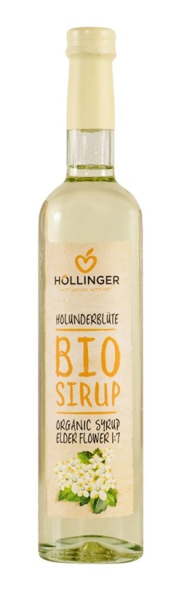SYROP O SMAKU KWIATÓW CZARNEGO BZU BIO 500 ml - HOLLINGER HOLLINGER (soki, nektary, napoje, syropy)