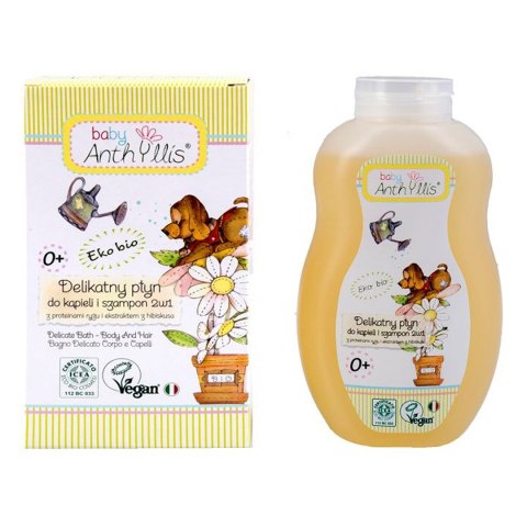 SZAMPON I PŁYN DO KĄPIELI 2w1 PROTEINY RYŻU I EKSTRAKT Z HIBISKUSA 400 ml - BABY ANTHYLLIS BABY ANTHYLLIS (kosmetyki dla dzieci) SZAMPON I PŁYN DO KĄPIELI 2w1 PROTEINY RYŻU I EKSTRAKT Z HIBISKUSA 400 ml - BABY ANTHYLLIS BABY ANTHYLLIS (kosmetyki dla dzieci)