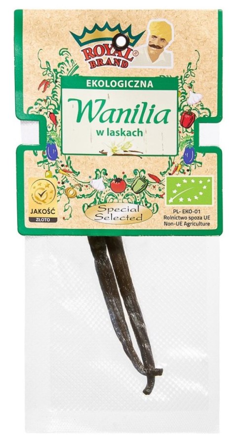 WANILIA BOURBON LASKA BIO (2 szt.) - ROYAL BRAND ROYAL BRAND (aromaty, ekstrakty, herbaty) WANILIA BOURBON LASKA BIO (2 szt.) - ROYAL BRAND ROYAL BRAND (aromaty, ekstrakty, herbaty)