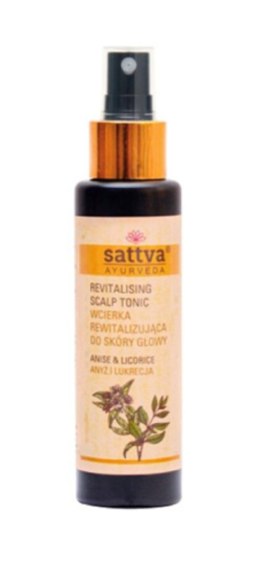 WCIERKA DO SKÓRY GŁOWY REWITALIZUJĄCA ANYŻ I LUKRECJA 100 ml - SATTVA SATTVA (kadzidła, kosmetyki)