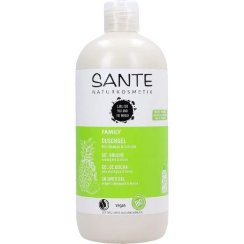 ŻEL POD PRYSZNIC ANANAS I CYTRYNA ECO 500 ml - SANTE SANTE (kosmetyki) ŻEL POD PRYSZNIC ANANAS I CYTRYNA ECO 500 ml - SANTE SANTE (kosmetyki)