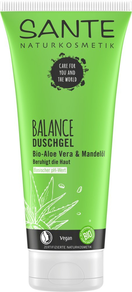 ŻEL POD PRYSZNIC BALANCE ALOES I OLEJEK MIGDAŁOWY ECO 200 ml - SANTE SANTE (kosmetyki) ŻEL POD PRYSZNIC BALANCE ALOES I OLEJEK MIGDAŁOWY ECO 200 ml - SANTE SANTE (kosmetyki)