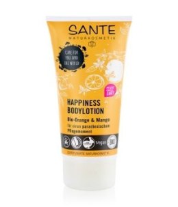 ŻEL POD PRYSZNIC HAPPINESS POMARAŃCZA I MANGO ECO 200 ml - SANTE SANTE (kosmetyki)