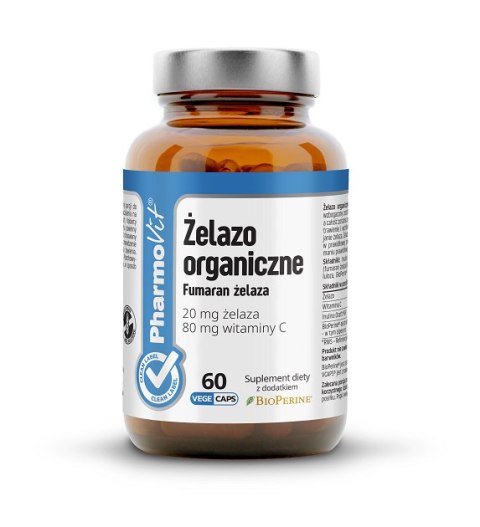 ŻELAZO (20 mg) BEZGLUTENOWE 60 KAPSUŁEK - PHARMOVIT (CLEAN LABEL) PHARMOVIT (suplementy diety) ŻELAZO (20 mg) BEZGLUTENOWE 60 KAPSUŁEK - PHARMOVIT (CLEAN LABEL) PHARMOVIT (suplementy diety)