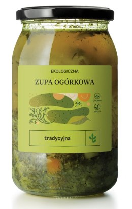ZUPA OGÓRKOWA BIO 900 ml - DELIKATNA DELIKATNA (kombucha, kimchi, zakwas)