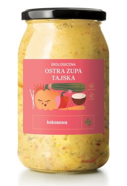 ZUPA TAJSKA OSTRA KOKOSOWA BIO 900 ml - DELIKATNA DELIKATNA (kombucha, kimchi, zakwas)