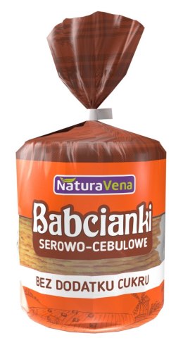 BABCIANKI SEROWO-CEBULOWE BEZ DODATKU CUKRÓW 110 g - NATURAVENA NATURAVENA
