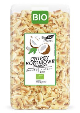 CHIPSY KOKOSOWE PRAŻONE BIO 400 g - BIO PLANET BIO PLANET - seria PRZEKĄSKI