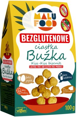 CIASTKA BUŹKA BEZ CUKRU BEZGLUTENOWE 100 g - MALU FOOD MALU FOOD (ciastka)