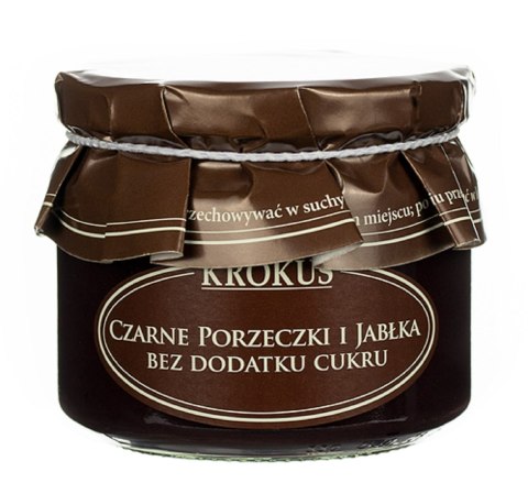 CZARNE PORZECZKI I JABŁKA BEZ DODATKU CUKRÓW 310 g - KROKUS KROKUS (przetwory owocowe i warzywne) CZARNE PORZECZKI I JABŁKA BEZ DODATKU CUKRÓW 310 g - KROKUS KROKUS (przetwory owocowe i warzywne)