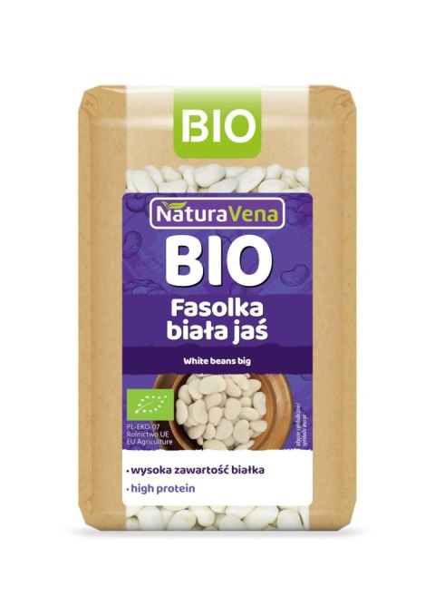 FASOLKA BIAŁA JAŚ BIO 400 g - NATURAVENA NATURAVENA BIO FASOLKA BIAŁA JAŚ BIO 400 g - NATURAVENA NATURAVENA BIO