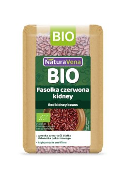 FASOLKA CZERWONA KIDNEY BIO 400 g - NATURAVENA NATURAVENA BIO