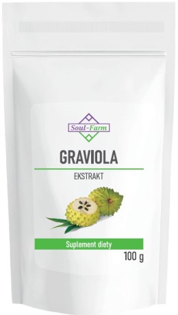 GRAVIOLA EKSTRAKT PROSZEK 100 g - SOUL FARM SOUL FARM (witaminy i ekstrakty)