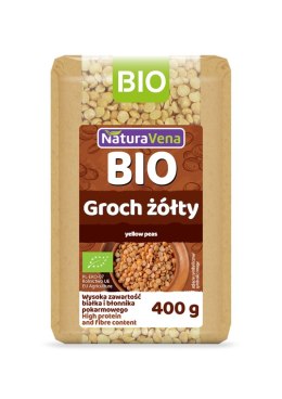 GROCH ŻÓŁTY BIO 400 g - NATURAVENA NATURAVENA BIO