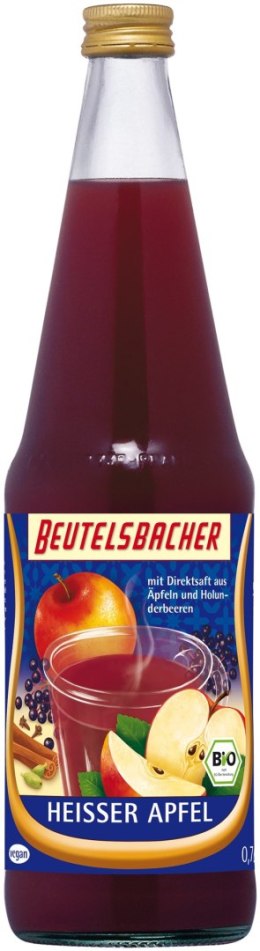 GRZANIEC BEZALKOHOLOWY JABŁKO - CZARNY BEZ BIO 700 ml - BEUTELSBACHER (PRODUKT SEZONOWY) BEUTELSBACHER (soki, napoje, ocet jabłkowy)