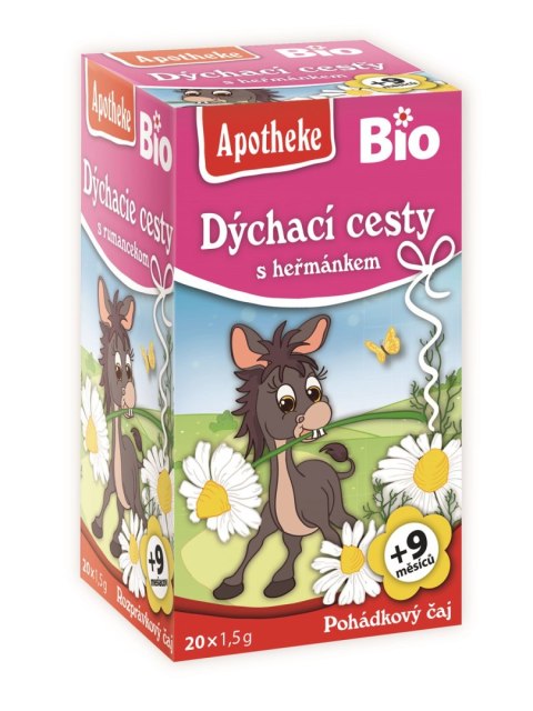 HERBATKA DLA DZIECI - NA DROGI ODDECHOWE PO 9 MIESIĄCU BIO (20 x 1,5 g) 30 g - APOTHEKE APOTHEKE (herbatki dla dzieci, dorosłych, błonnik HERBATKA DLA DZIECI - NA DROGI ODDECHOWE PO 9 MIESIĄCU BIO (20 x 1,5 g) 30 g - APOTHEKE APOTHEKE (herbatki dla dzieci, dorosłych, błonnik