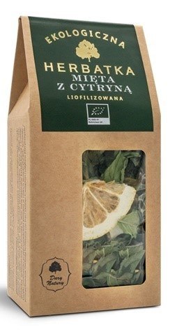 HERBATKA LIOFILIZOWANA MIĘTA Z CYTRYNĄ BIO 25 g - DARY NATURY DARY NATURY - herbatki HERBATKA LIOFILIZOWANA MIĘTA Z CYTRYNĄ BIO 25 g - DARY NATURY DARY NATURY - herbatki