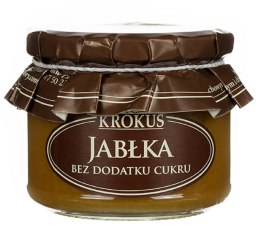 JABŁKA BEZ DODATKU CUKRÓW 310 g - KROKUS KROKUS (przetwory owocowe i warzywne)