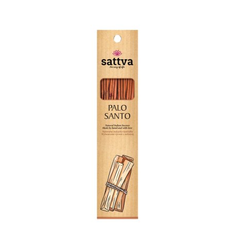 KADZIDŁO INDYJSKIE PALO SANTO (15 szt.) 30 g - SATTVA (WELLNESS) SATTVA (kadzidła, kosmetyki) KADZIDŁO INDYJSKIE PALO SANTO (15 szt.) 30 g - SATTVA (WELLNESS) SATTVA (kadzidła, kosmetyki)