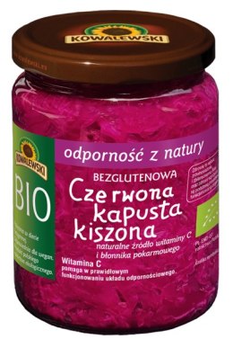 KAPUSTA KISZONA CZERWONA BEZGLUTENOWA BIO 400 g - KOWALEWSKI KOWALEWSKI (przetwory warzywne, dania gotowe)