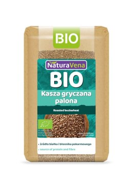 KASZA GRYCZANA PALONA BIO 500 g - NATURAVENA NATURAVENA BIO