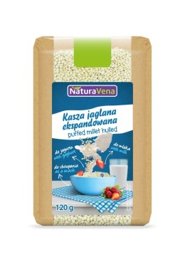 KASZA JAGLANA EKSPANDOWANA 120 g - NATURAVENA NATURAVENA