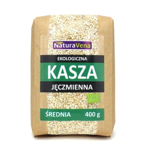 KASZA JĘCZMIENNA BIO 400 g - NATURAVENA NATURAVENA BIO KASZA JĘCZMIENNA BIO 400 g - NATURAVENA NATURAVENA BIO