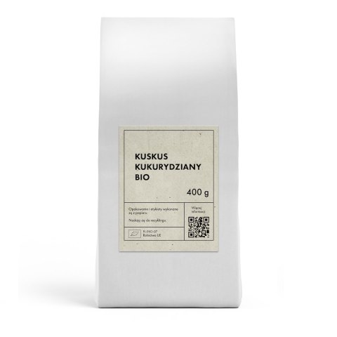 KASZA KUSKUS KUKURYDZIANY BIO 400 g - THE PLANET THE PLANET KASZA KUSKUS KUKURYDZIANY BIO 400 g - THE PLANET THE PLANET
