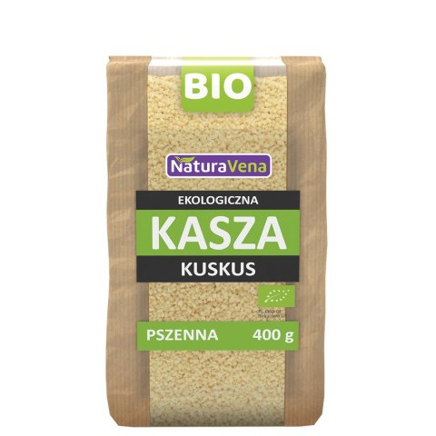 KASZA KUSKUS RAZOWY BIO 400 g - NATURAVENA NATURAVENA BIO KASZA KUSKUS RAZOWY BIO 400 g - NATURAVENA NATURAVENA BIO