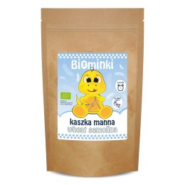 KASZKA MANNA BEZ DODATKU CUKRÓW BIO 200 g - BIOMINKI BIOMINKI (przekąski dla dzieci, kaszki)