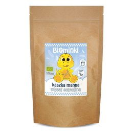 KASZKA MANNA BEZ DODATKU CUKRÓW BIO 500 g - BIOMINKI BIOMINKI (przekąski dla dzieci, kaszki)