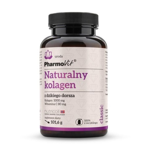 KOLAGEN Z DZIKIEGO DORSZA W PROSZKU (5000 mg) BEZGLUTENOWY 101,6 g - PHARMOVIT (CLASSIC) PHARMOVIT (suplementy diety) KOLAGEN Z DZIKIEGO DORSZA W PROSZKU (5000 mg) BEZGLUTENOWY 101,6 g - PHARMOVIT (CLASSIC) PHARMOVIT (suplementy diety)