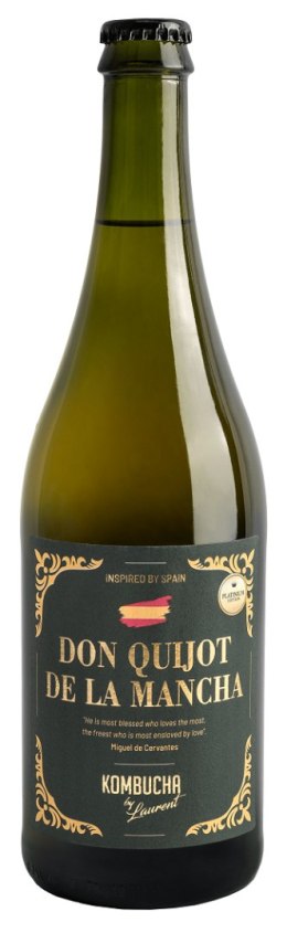 KOMBUCHA O SMAKU KWIATÓW POMARAŃCZY (MIQUEL DE CERVANTES) BIO 750 ml - KOMBUCHA BY LAURENT (PLATINIUM) KOMBUCHA BY LAURENT (kombucha)