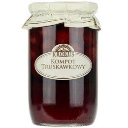 KOMPOT TRUSKAWKOWY 640 g (260 g) - KROKUS KROKUS (przetwory owocowe i warzywne)