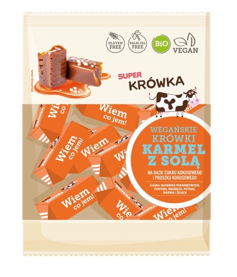 KRÓWKI SŁONY KARMEL BEZMLECZNE BEZGLUTENOWE BIO 150 g - ME GUSTO (SUPER KRÓWKA) ME GUSTO (krówki wegańskie, czekolady, wafelki) KRÓWKI SŁONY KARMEL BEZMLECZNE BEZGLUTENOWE BIO 150 g - ME GUSTO (SUPER KRÓWKA) ME GUSTO (krówki wegańskie, czekolady, wafelki)