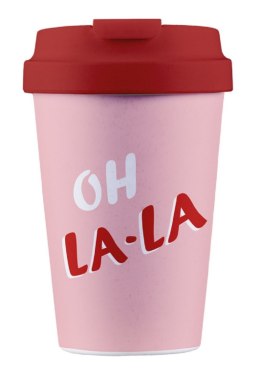 KUBEK PODRÓŻNY Z TWORZYWA PLA OH LA - LA 350 ml - CHIC-MIC CHIC-MIC (akcesoria kuchenne)